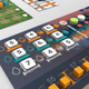 Pipeline’s graphic design is gorgeous, and lets you pick up a number of the game’s key rules at a glance.